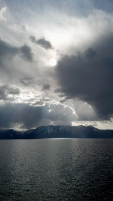 View from Zephyr Point Presbyterian Conference Center, Lake Tahoe, Nevada - Saturday, 22 March 2014
