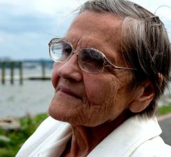 Genovaite Ambraziejus Cizauskas, my mother. 15 August 2012. Leesylvania State Park, Virginia.