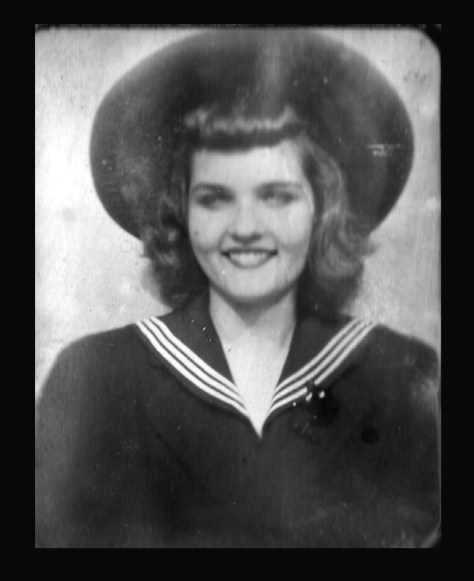 Genovaite Josephine Ambraziejus as a teen, my mother before she became Genovaite Ambraziejus Cizauskas.